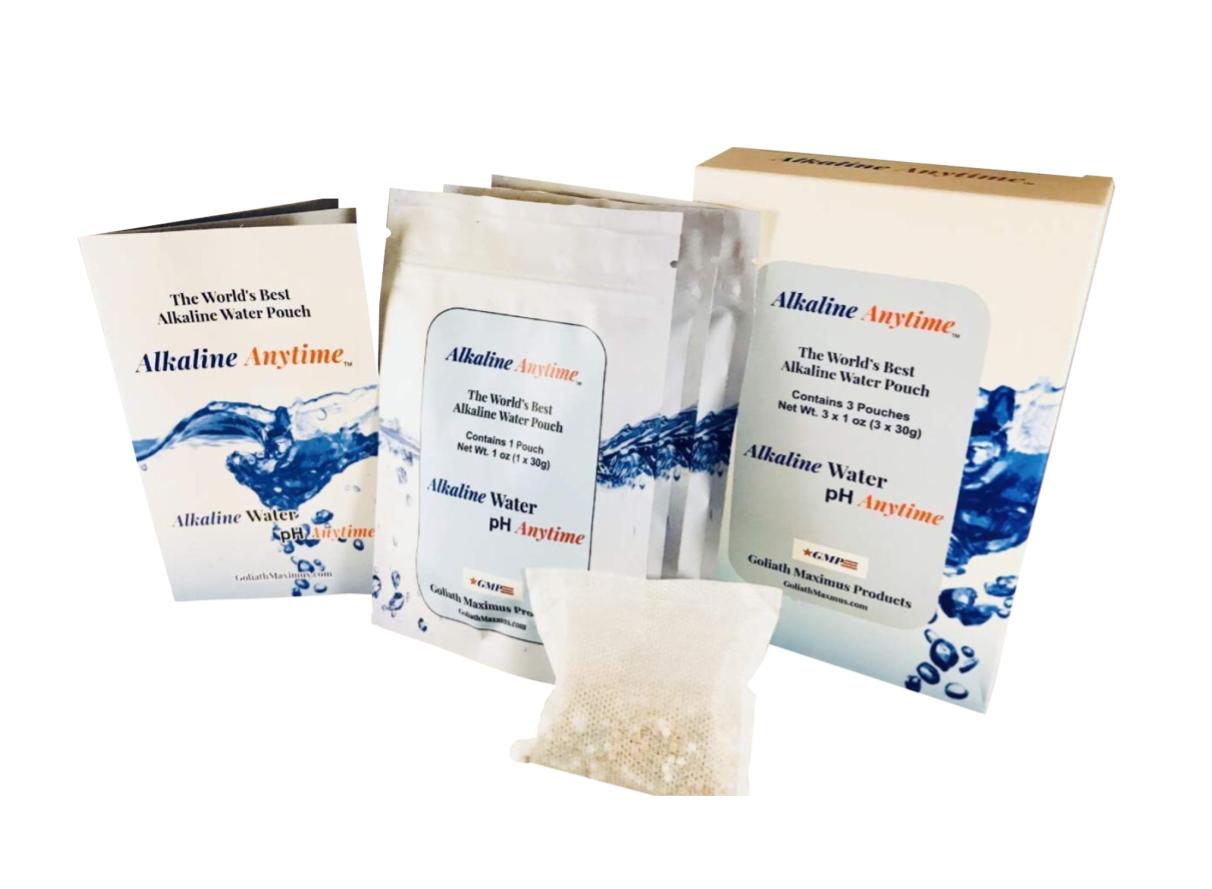 Alkaline Anytime Der weltbeste alkalische Wasserfilter