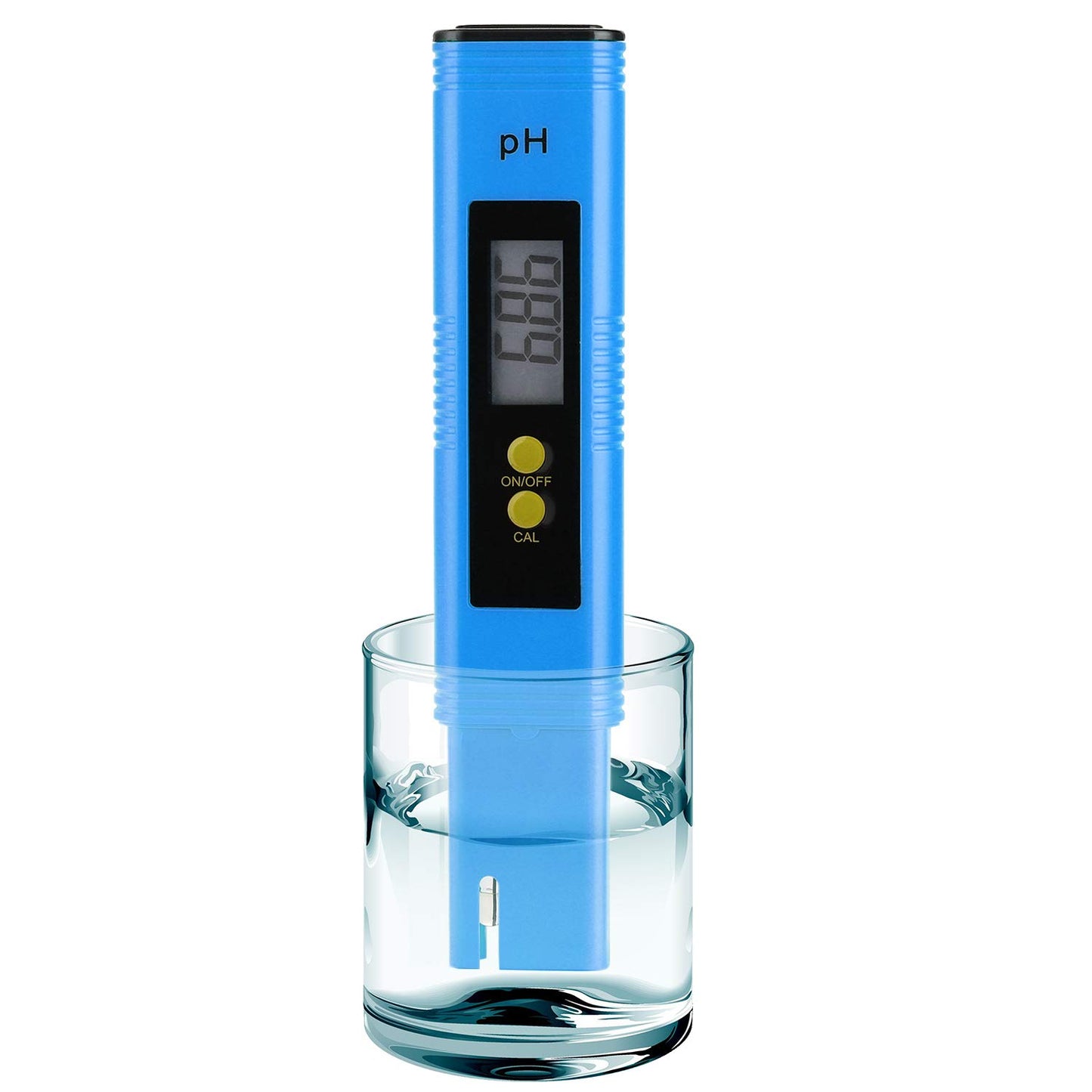 Digitales PH-Messgerät und PH-Wassertester, Stifttester für pH-Wasser, Trinkwasser, Wasserflaschen, Wasserkrüge, Schwimmbäder, Aquarien und Hydroponik.