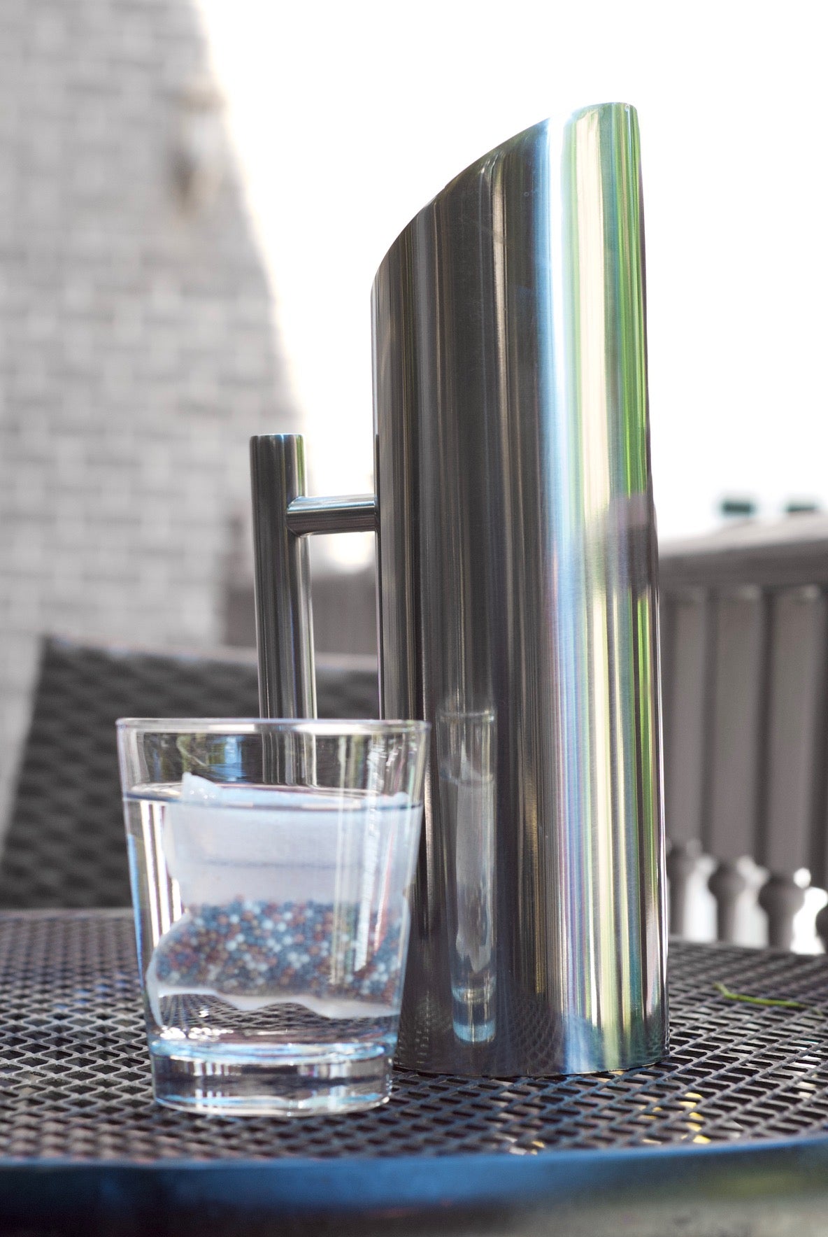 Alkaline Anytime Stainless Steel Water Pitcher with Alkaline Water Filter - Alkaline Anytime