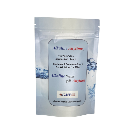 Alkaline Anytime 100 Gramm Premium Große Wasserfilterbeutel für alkalisches Wasser 